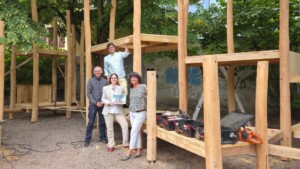 Ingelheim baut neue Spiellandschaft am Wasserspielplatz