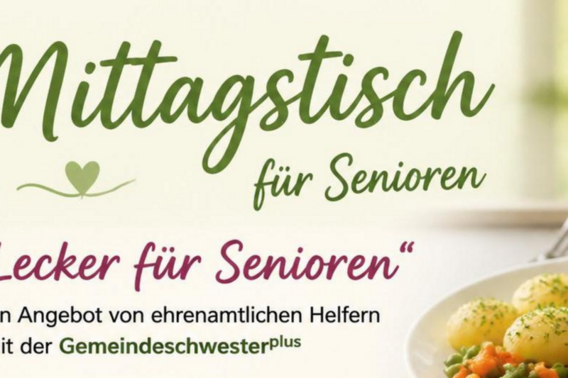 Neuer Mittagstisch für Senioren in Alzey