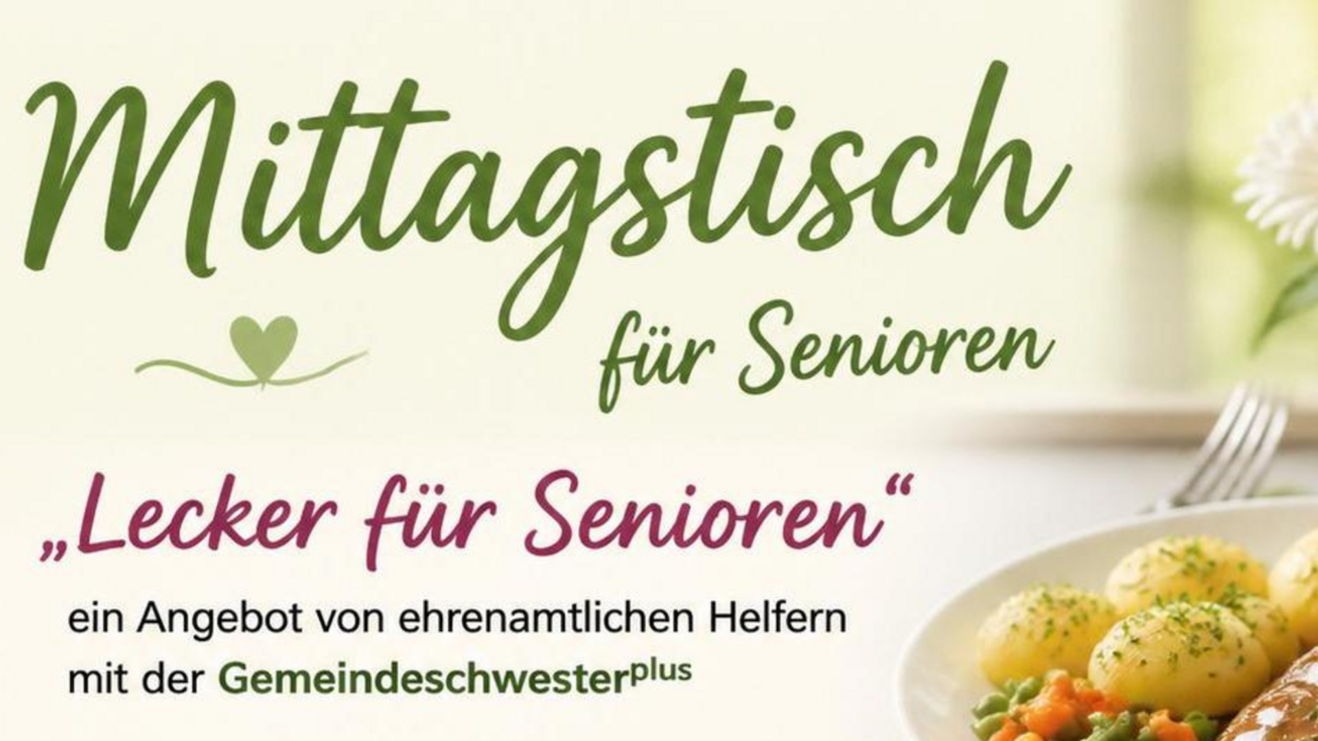 Neuer Mittagstisch für Senioren in Alzey