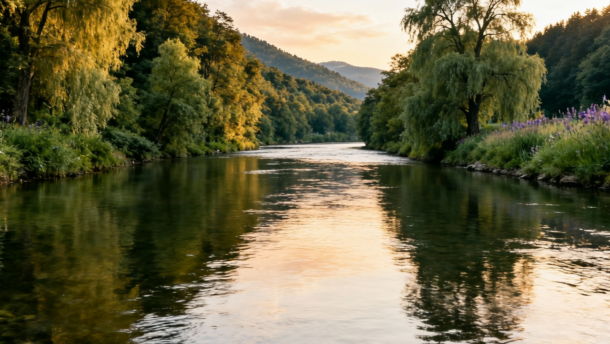 Fluss in Rheinland-Pfalz Wassertemperaturen