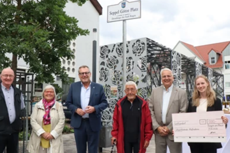 Seppel-Götze-Platz offiziell eingeweiht
