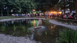 Staudernheim feiert seinen neuen Dorfteich