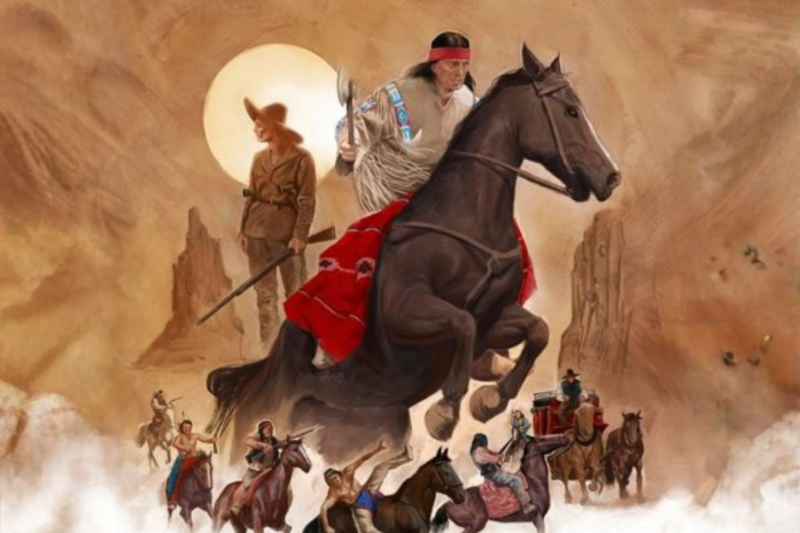 Winnetou trotzt der Hitze auf der Freilichtbühne