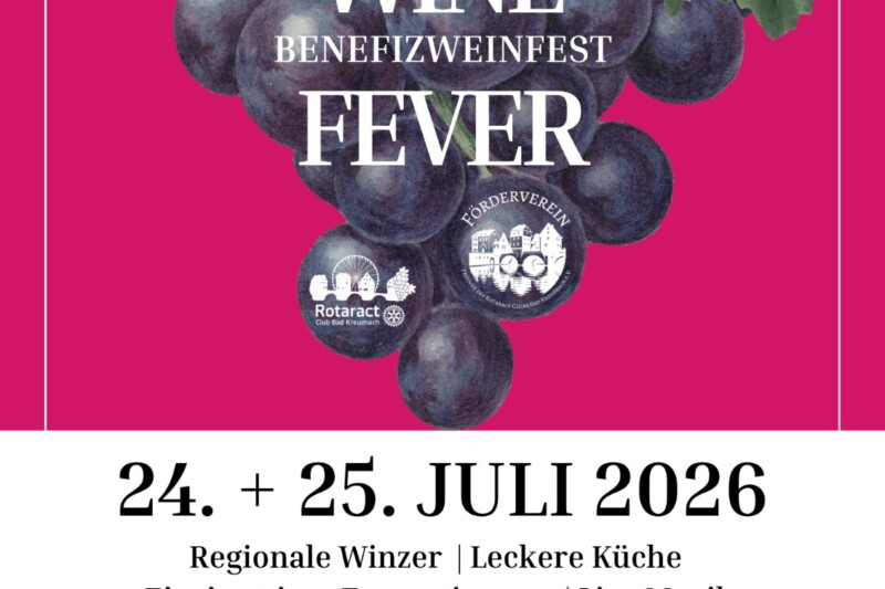WineFever 2026 – Das Benefizweinfest in Bad Kreuznach