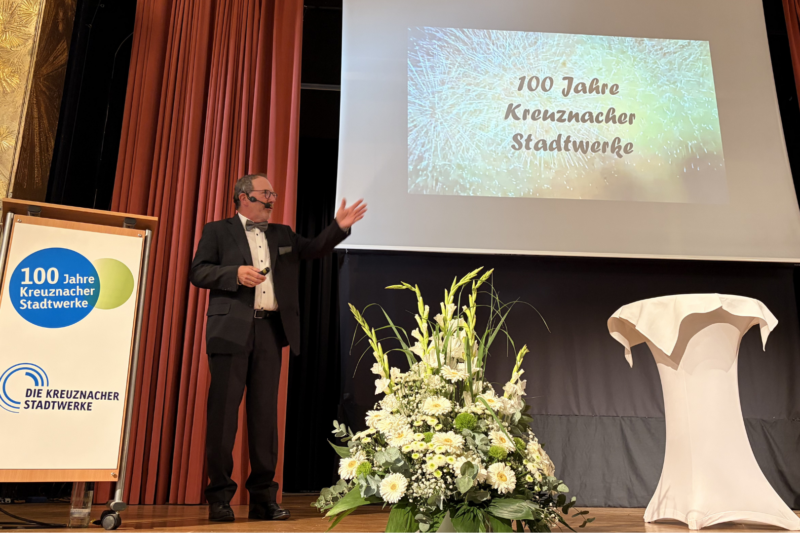 100 Jahre Kreuznacher Stadtwerke: Festakt und Blick nach vorn