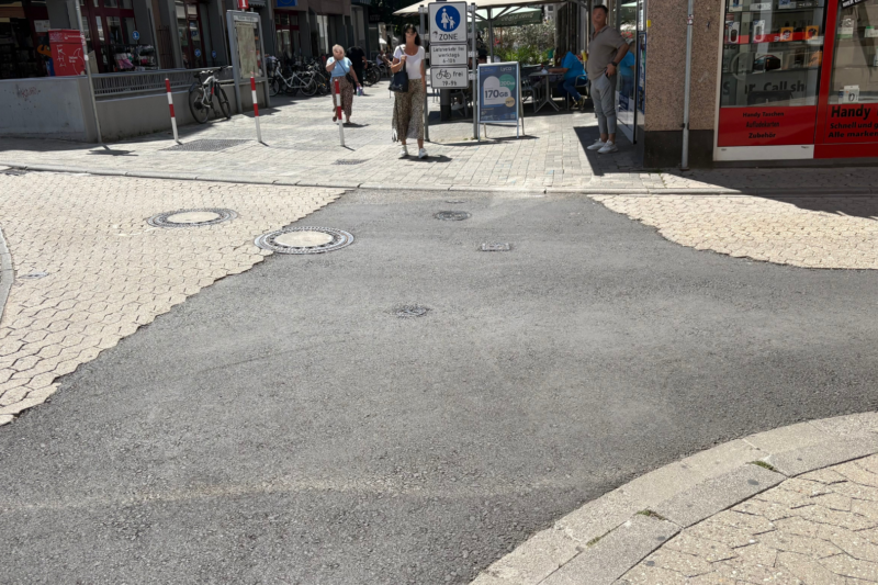 Baumaßnahme in Bad Kreuznach: Warum wurde die Straße nicht wieder gepflastert?