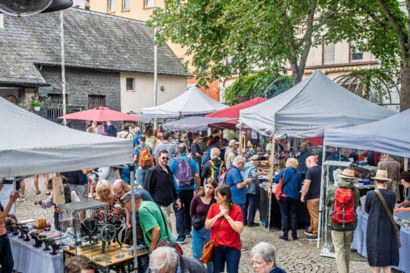 Edelsteinschleifer- und Goldschmiedemarkt in Idar-Oberstein