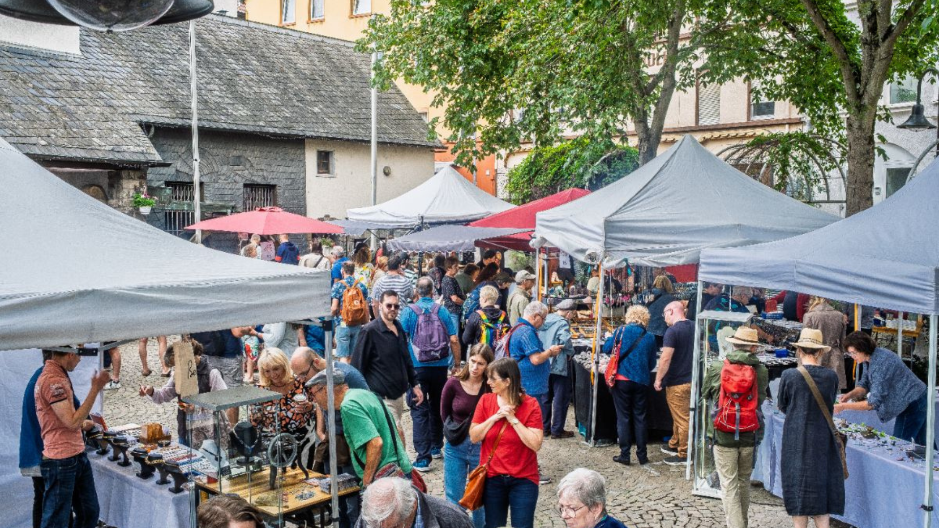 Edelsteinschleifer- und Goldschmiedemarkt in Idar-Oberstein
