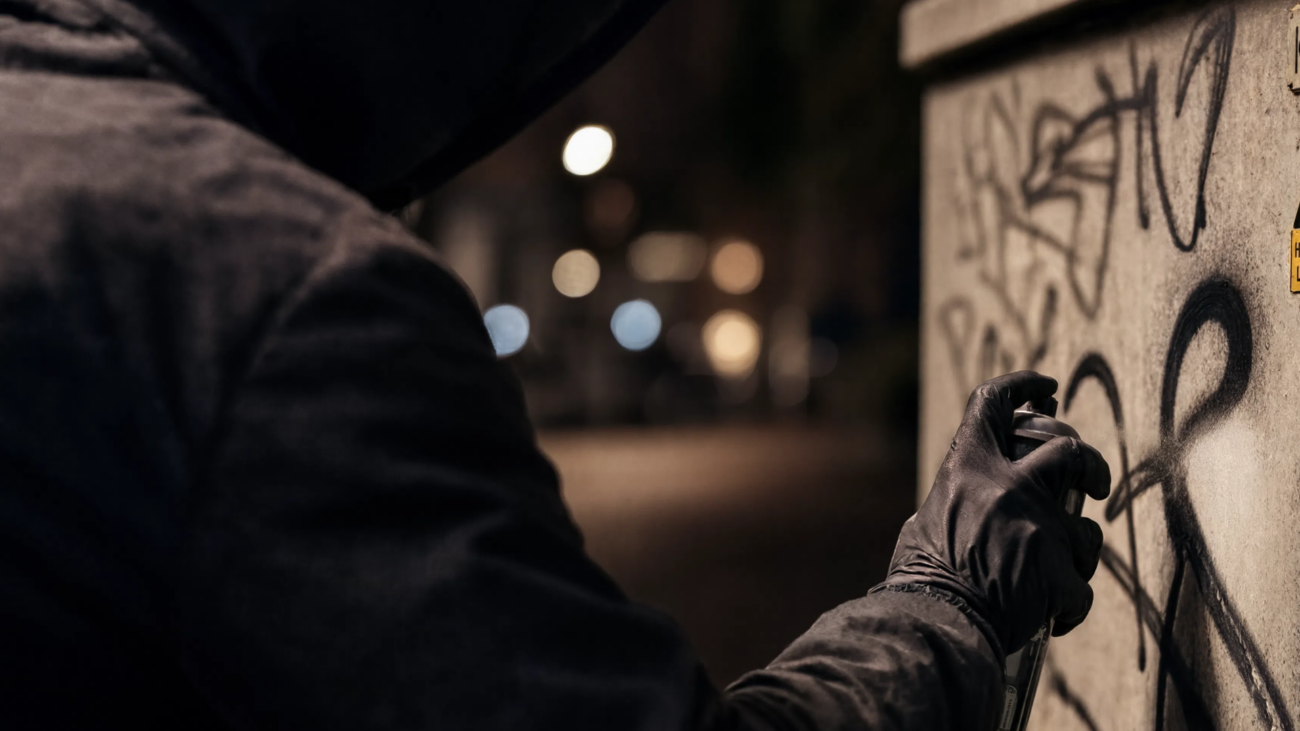 Graffiti-Sprayer nach Zeugenhinweis geschnappt