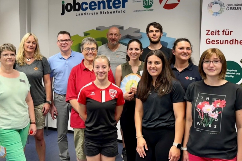 Riesen-Andrang beim Gesundheitstag im Jobcenter Birkenfeld