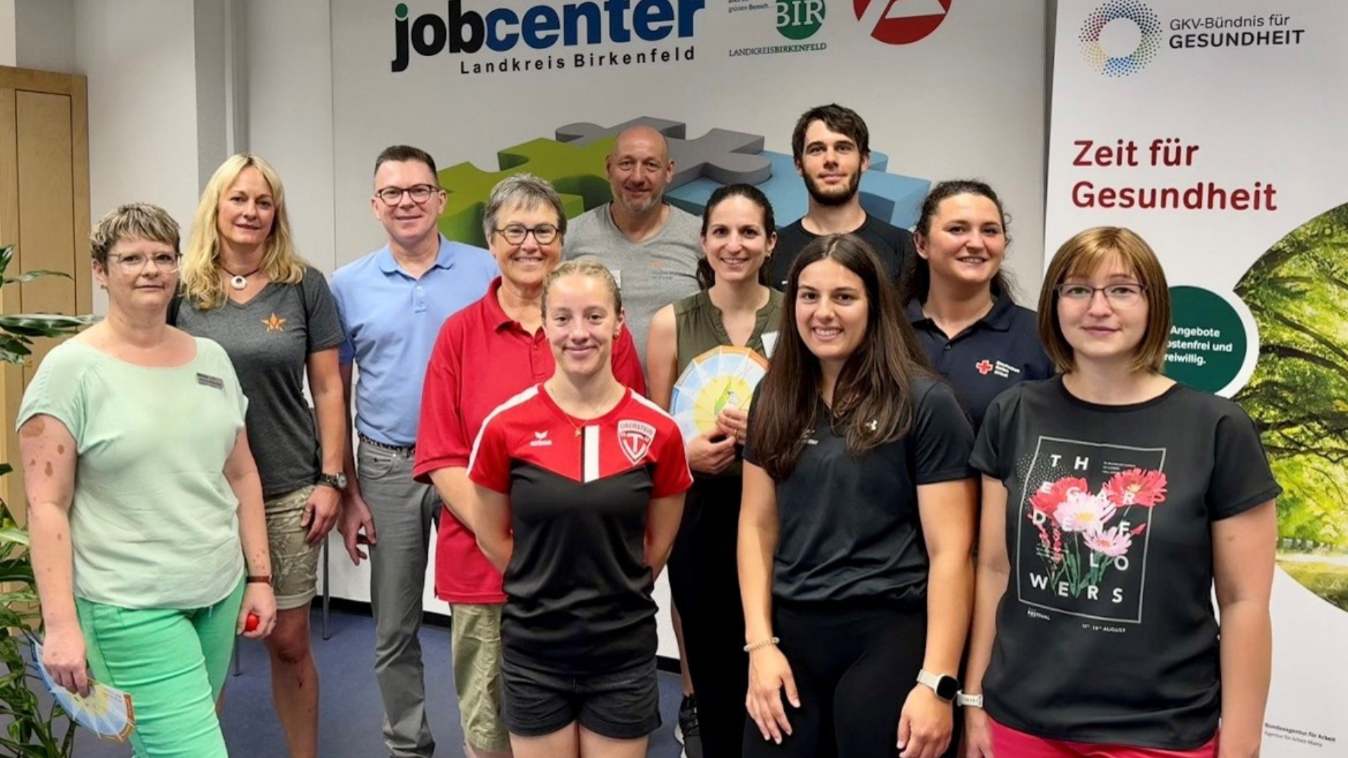 Riesen-Andrang beim Gesundheitstag im Jobcenter Birkenfeld