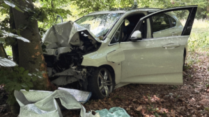 Verkehrsunfall zwischen Daxweiler und Warmsroth