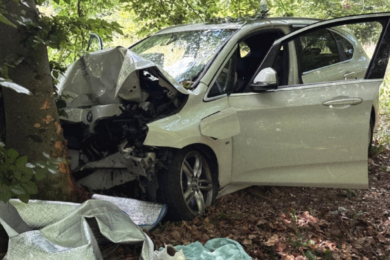 Verkehrsunfall zwischen Daxweiler und Warmsroth