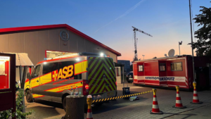 Fortschritte bei den Löscharbeiten am Waldbrand bei Traisen