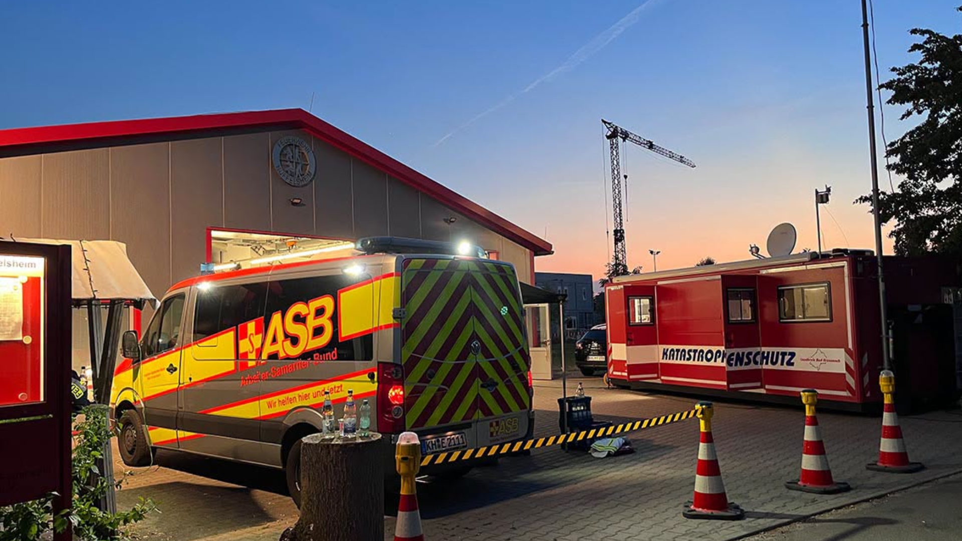 Weitere Fortschritte bei den Löscharbeiten am Waldbrand bei Trai