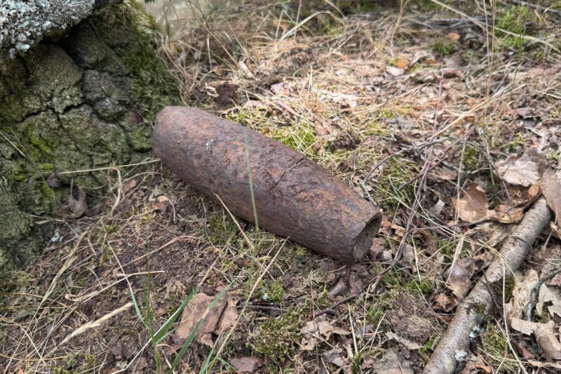 Weltkriegsgranate bei Thalfang entdeckt
