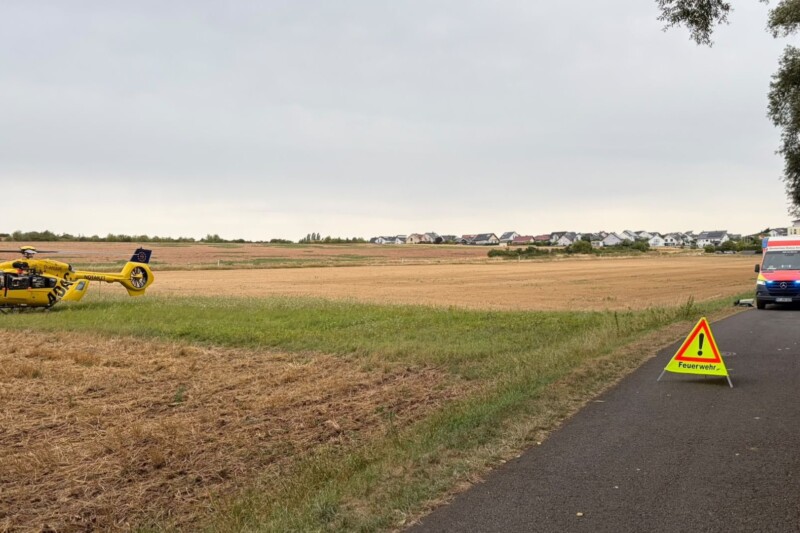 Feuerwehr rettet Rollstuhlfahrer aus Ellerbach bei Rüdesheim