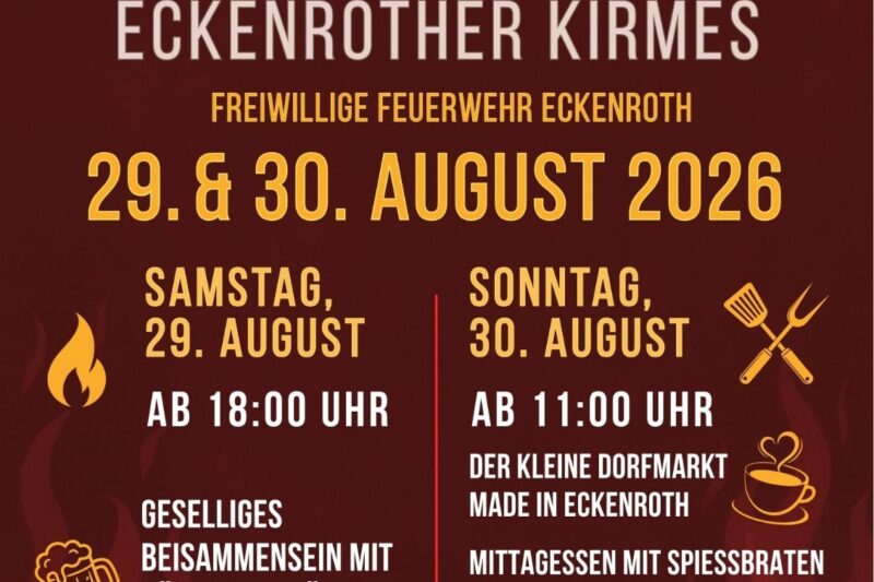 Feuerwehrfest zur Eckenrother Kirmes