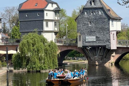 Canale Grande – Eine Bootstour auf dem Mühlenteich und der Nahe