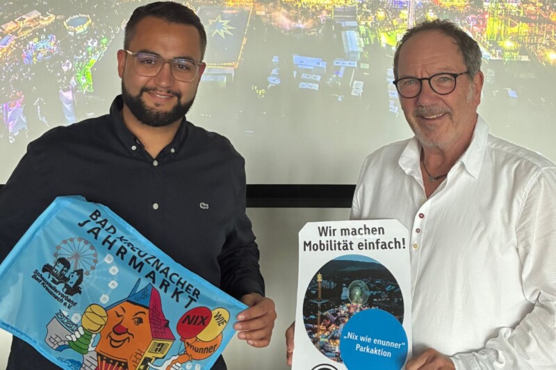Günstig parken zum Bad Kreuznacher Jahrmarkt