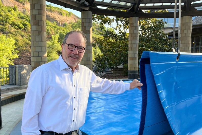 Crucenia Thermen setzen auf neue Beckenabdeckung