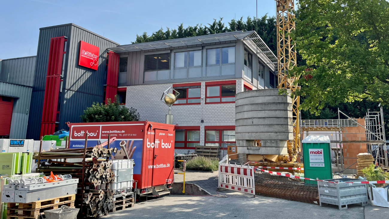 Dr. Stöcker erweitert Standort in Pfaffen-Schwabenheim