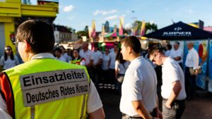 DRK versorgt knapp 200 Menschen beim Kreuznacher Jahrmarkt