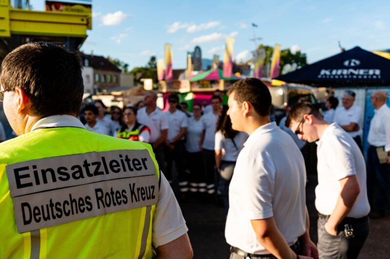 DRK versorgt knapp 200 Menschen beim Kreuznacher Jahrmarkt
