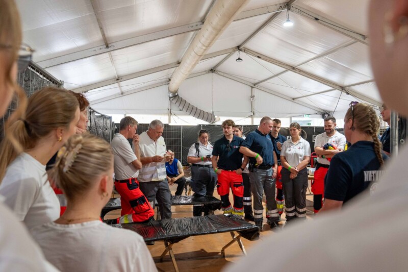 DRK versorgt rund 1.450 Besucher bei der Nature One 2026
