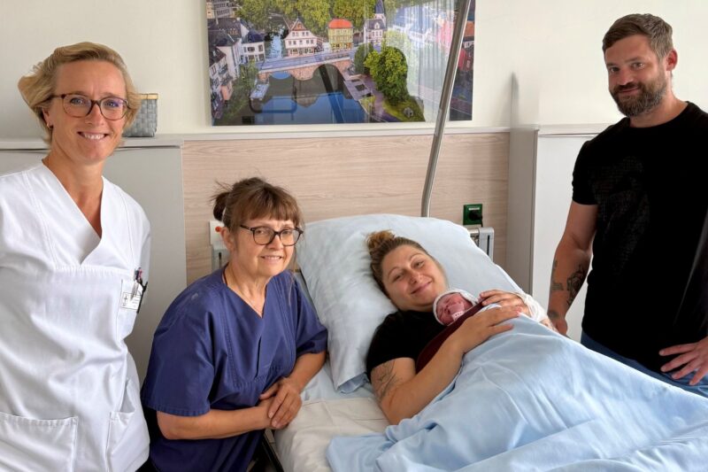 Emely ist die 1000. Geburt in den Diakonie Kliniken Bad Kreuznach