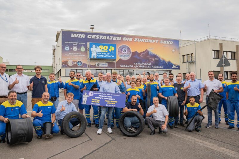 Michelin feiert 60 Jahre Reifenproduktion in Bad Kreuznach