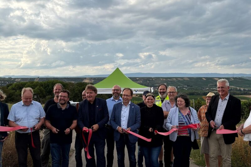 Neuer Radweg verbindet Partenheim, Saulheim und Wörrstadt