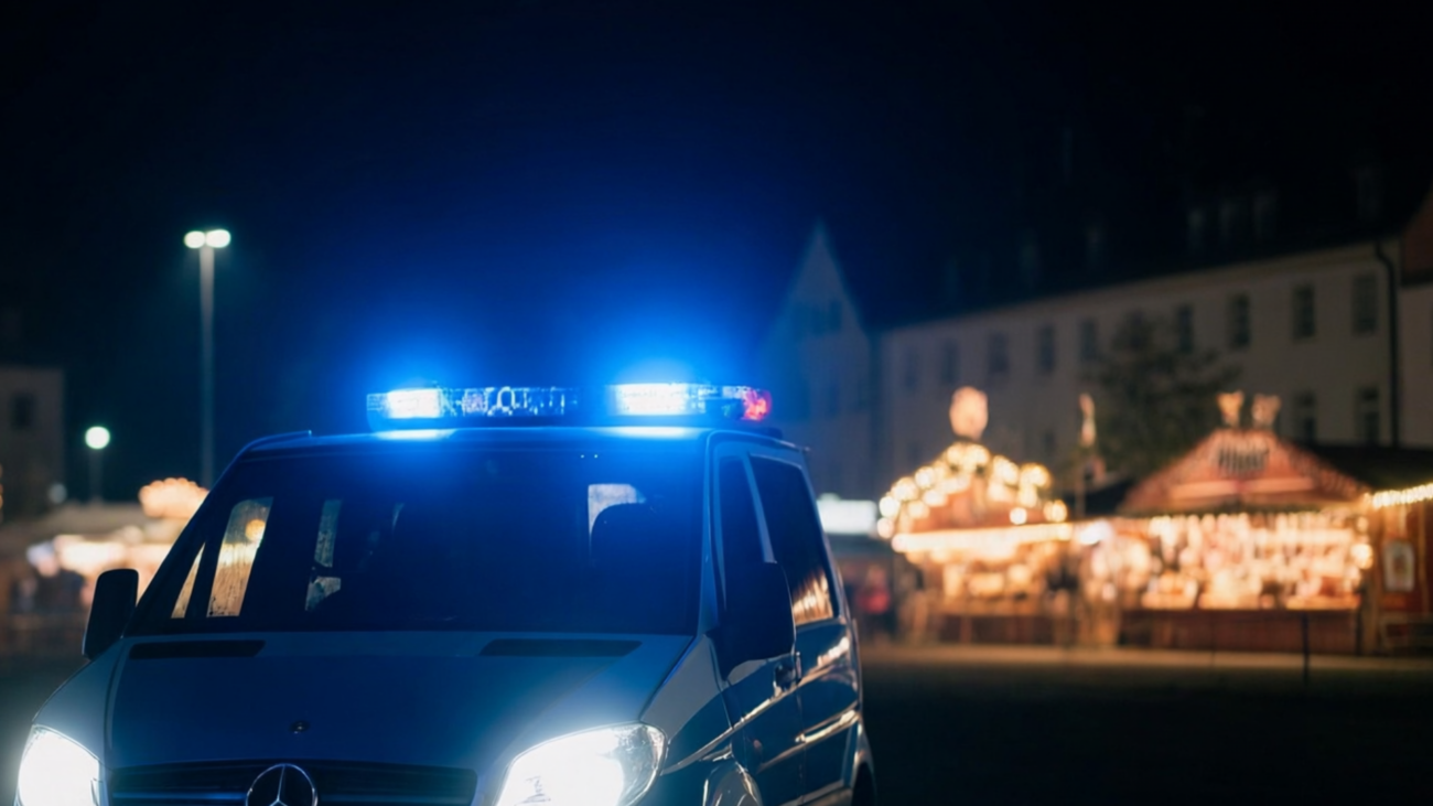 Ruhiger Jahrmarkt – dann trat ein Mann einen Polizisten