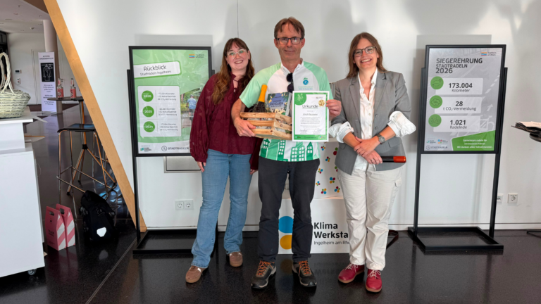 STADTRADELN: Ingelheim holt Bronze im Städtevergleich