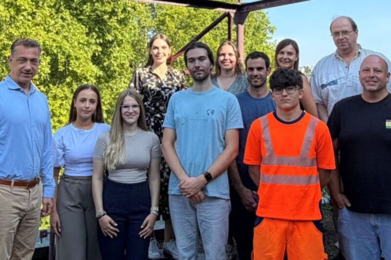 Vier neue Auszubildende starten bei der Stadt Bad Kreuznach