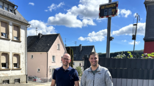 Neue Geschwindigkeitsmesstafel für mehr Sicherheit in Allenbach