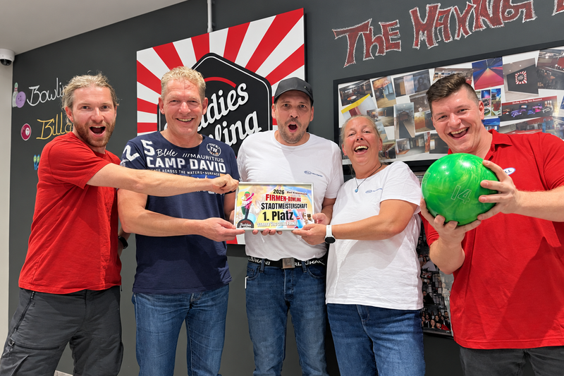 Team Pall gewinnt Kreuznacher Firmen-Bowling-Meisterschaft