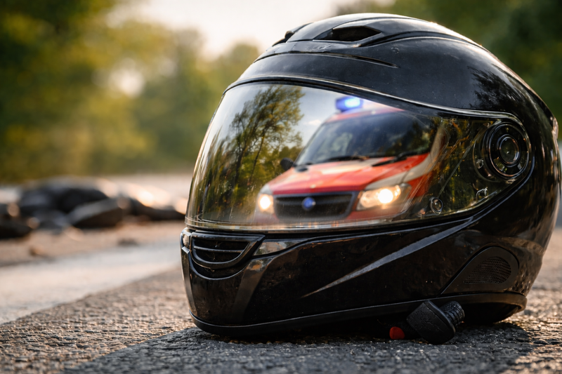 Motorradfahrerin bei Unfall nahe Schwollen schwer verletzt