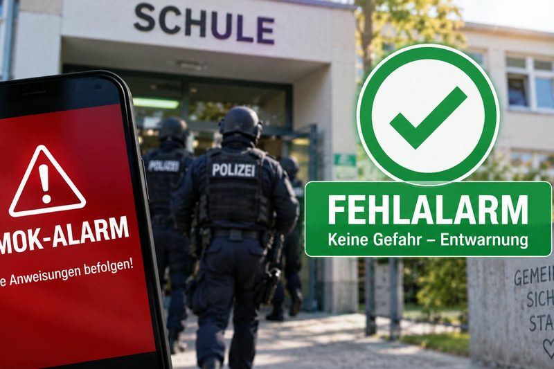 Alarm an Löwenschule stellt sich als Fehlalarm heraus