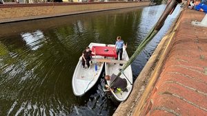 Gestohlener Roller aus dem Mühlenteich geborgen