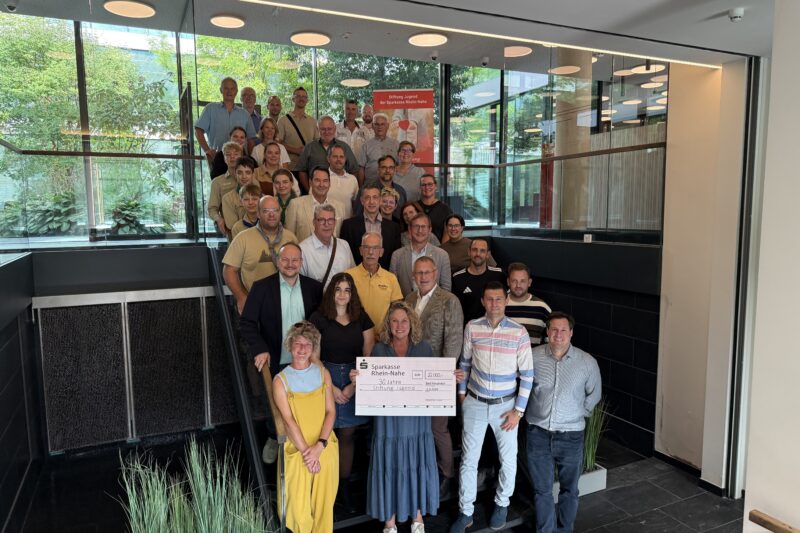 30 Jahre Stiftung Jugend: 22.000 Euro für Vereine