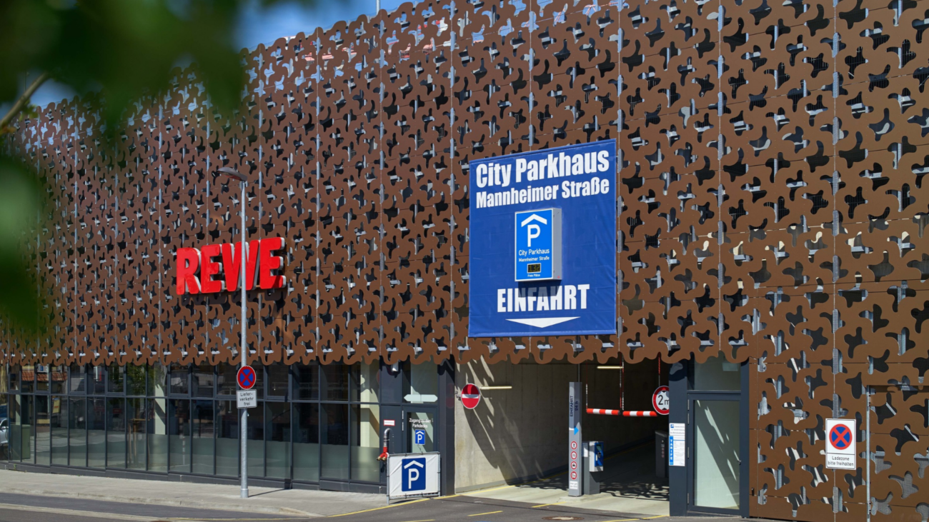 Das City Parkhaus Mannheimer Straße