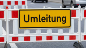 Bad Kreuznach: Umleitungen in der Rüdesheimer Straße ab 10. September