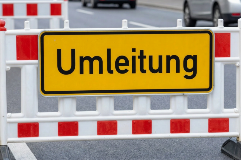 Bad Kreuznach: Umleitungen in der Rüdesheimer Straße ab 10. September