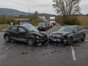 Bei Gensingen sind zwei Autos zusammengestoßen