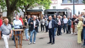 Bingen nutzt Winzerfest für Behördenaustausch
