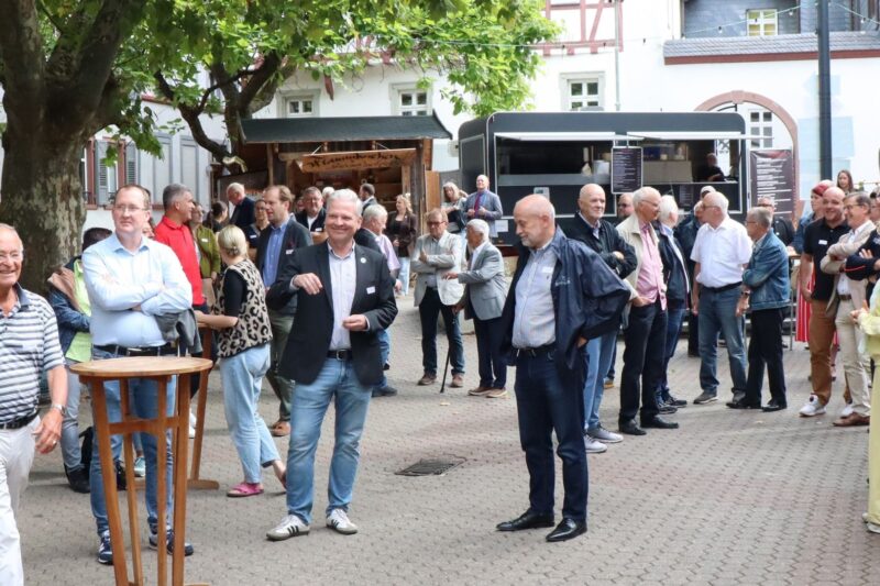 Bingen nutzt Winzerfest für Behördenaustausch