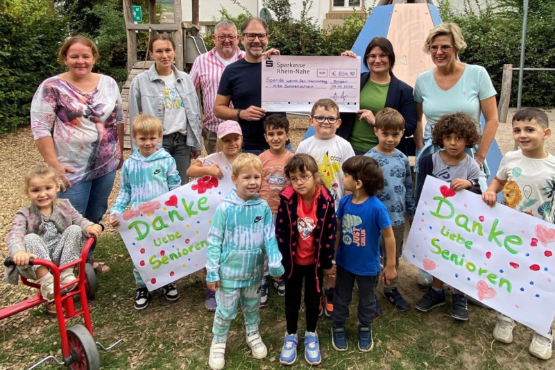 Binger Senioren spenden für Kita-Kinder