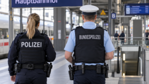 Einsatzkräfte kontrollieren 50 Personen am Bahnhof Kirn