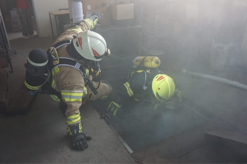 Feuerwehren üben mehrere Einsatzlagen in Kirn